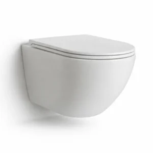 Подвесной унитаз Maramori TORNADO с функцией смыва распылителя розеткой белый матовый 495*365*365 MAR_046E-UQ3-MW