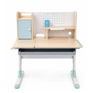 Study table Tozme Kids Blue Melamine surface Metal legs 100*60*55-79cm K2-100-BLUE