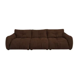 Living room sofa Miago Brown Motoo-11 Furniture Three-seater 303*101*82cm YB003