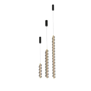 Chandelier Juncan Curvy Acrylic Metal D11*H30cm MD8009-H30