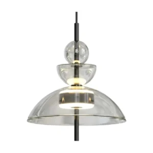 Chandelier Juncan Glass Metal LED D40*H64,5cm MD2407C