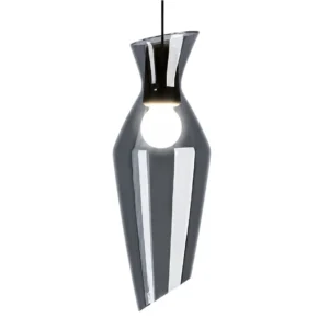 Chandelier Juncan gray glass E14 D14*40cm D7819A
