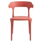 Plastic chair Miago Red Polypropylene Rounded backrest pp-740/RED