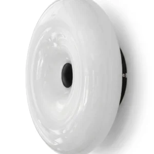 Wall lamp Juncan white glass iron 7W D30cm B3763-WHITE