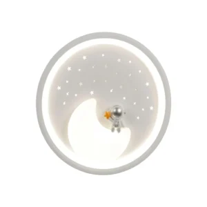 Потолочный светильник  Kids Lighting Серый Космонавт 48*48*10 см MD21039