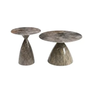 Coffee table Miago round marble 75*50cm AYY-19