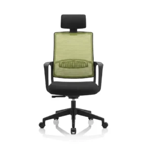 Office chair Hongqiao Green backrest Black seat cushion With casters CM-B206AS-1