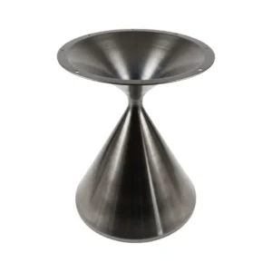 Table leg Miago titanium glossy conical T25-2170
