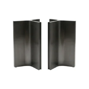 Table legs Miago Titanium Glossy Three-sided T25-2363